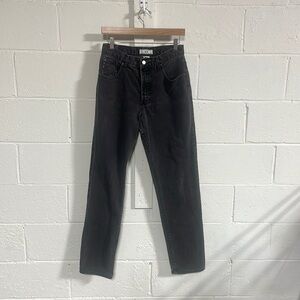 Armani Exchange Black 100% Cotton Classic Fit Straight Leg Jeans Sz 10 L